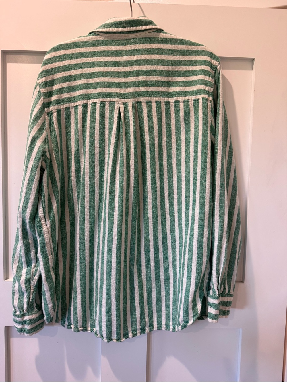 Universal Thread Linen-Blend Striped Top - Picture 4 of 4